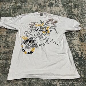 Y2K First Choice Couture Tshirt Size Large Emmanuel Pierre Louis